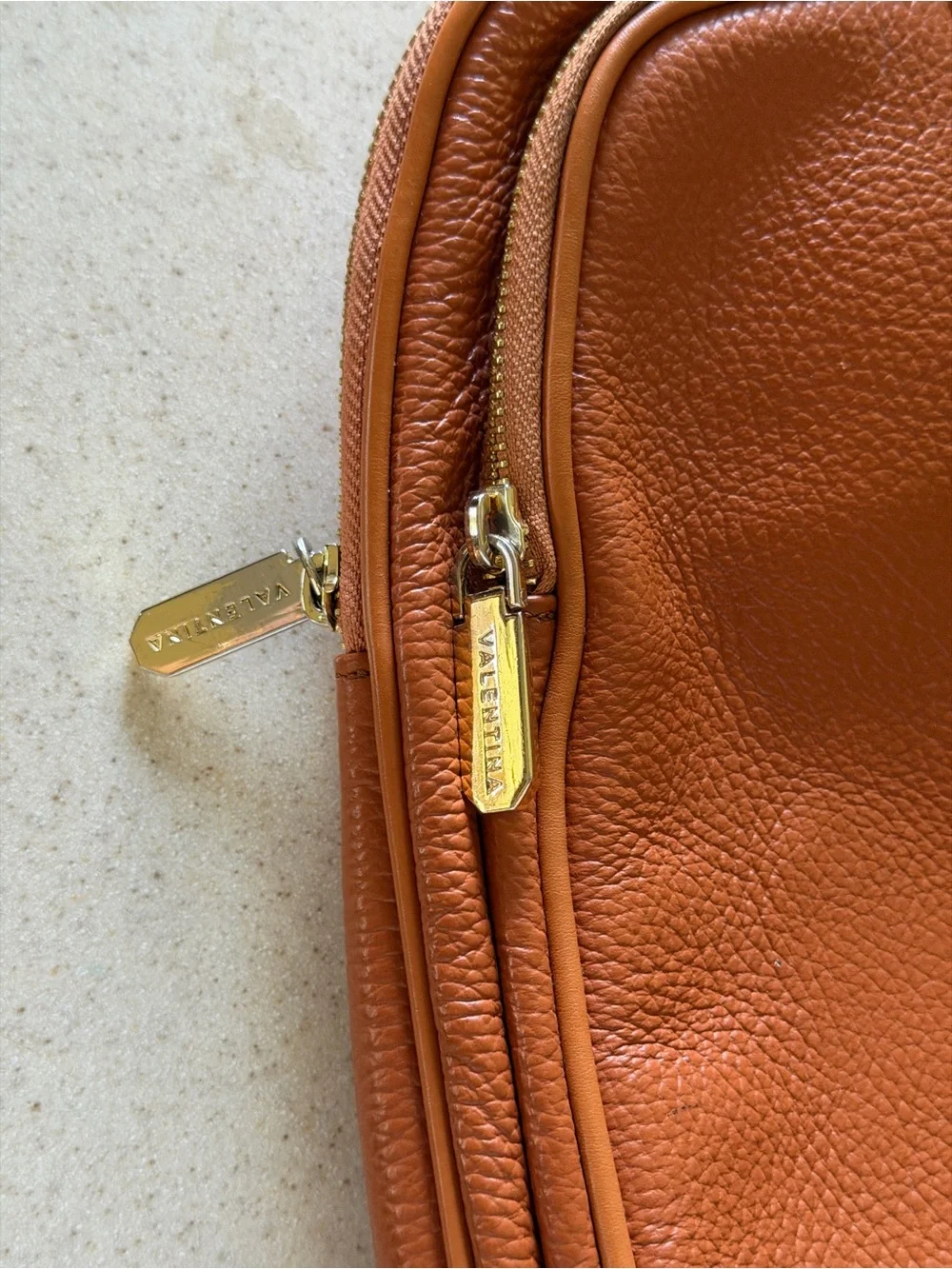 Valentina | Genuine Leather Convertible Dome Bag Backpack